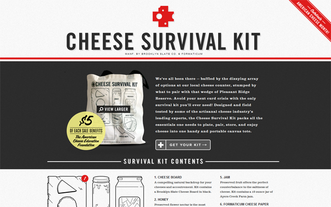 Cheese Survival Kit
